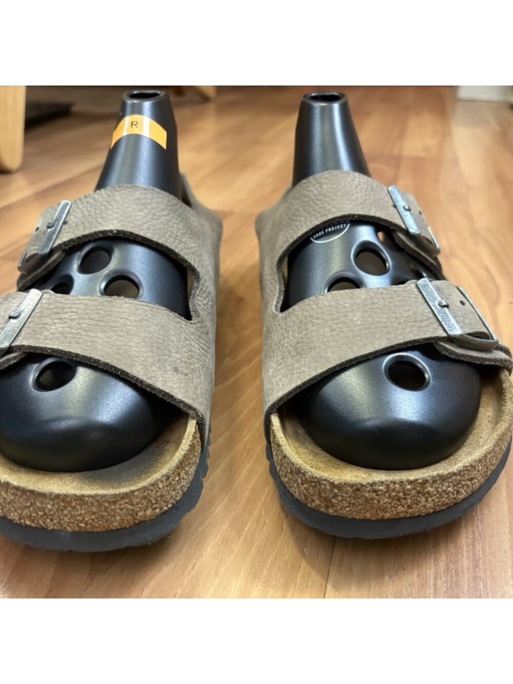 Birkenstock Milano Sandal Size 43 US 10 Men’s Brown Whale Nubuck Leather